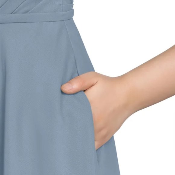 AZAZIE MELINDA- dusty blue - Picture 2 of 7